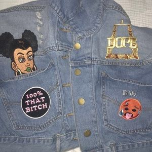 Fashion nova (custom jacket )